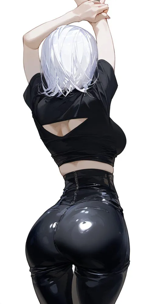 Thumbnail Tight Black Pants: A Captivating Story by CheetahSperm18 in the AnimeBooty Category