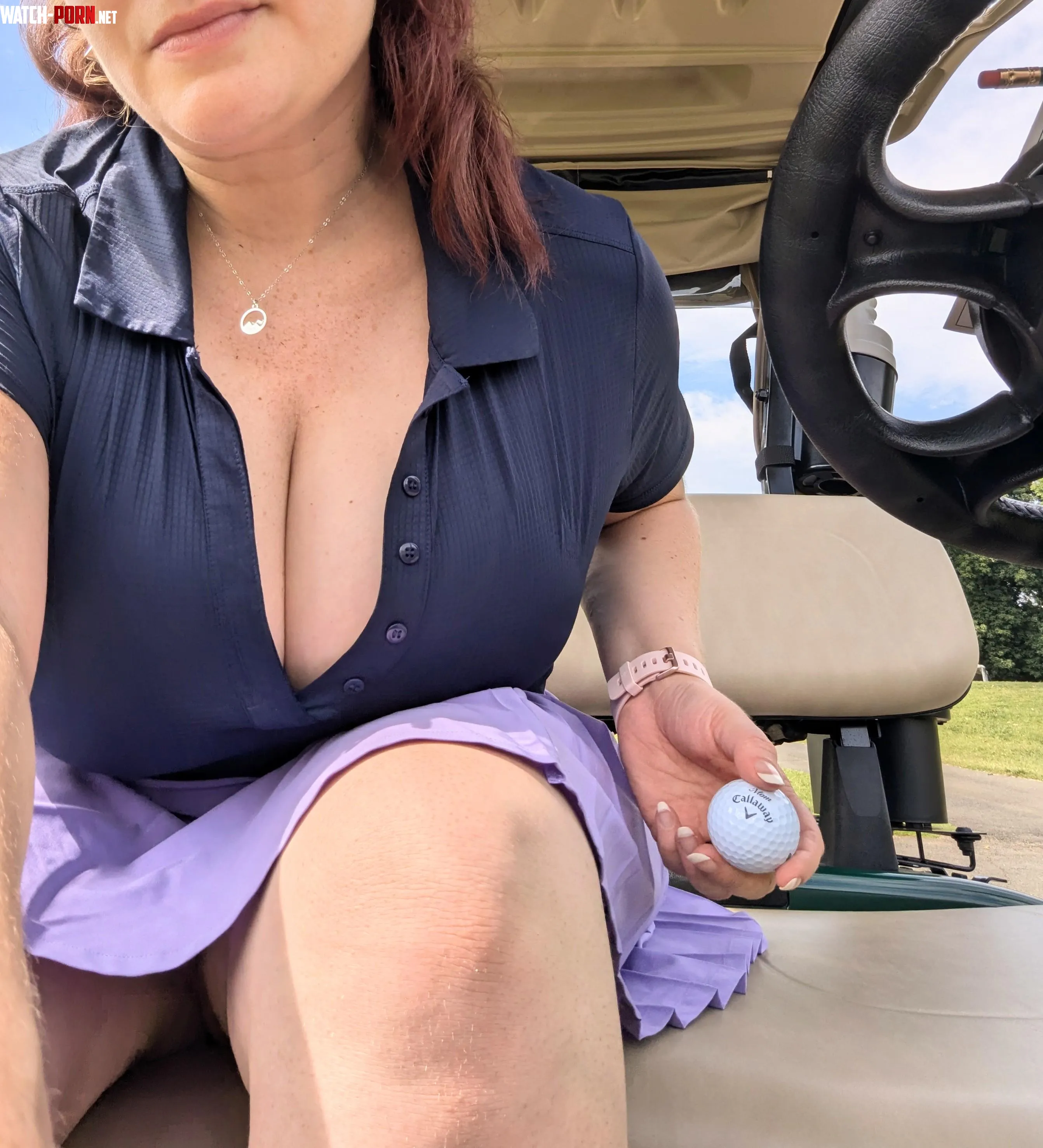 Unbuttoned for todays round  by DrtyWtchWoman