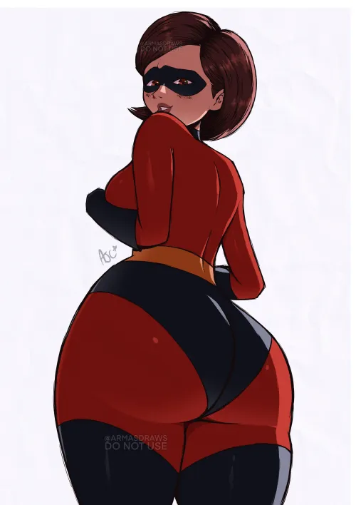 Thumbnail Unlocking Anime Beauty: Mrs. Incredible's Allure by LafterMastr