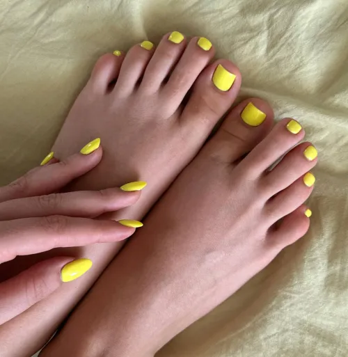 Thumbnail Yellow Nail Polish: A Beginner's Guide to Nailing the Perfect Manicure by BoomPumping in the Nail Fetish Category