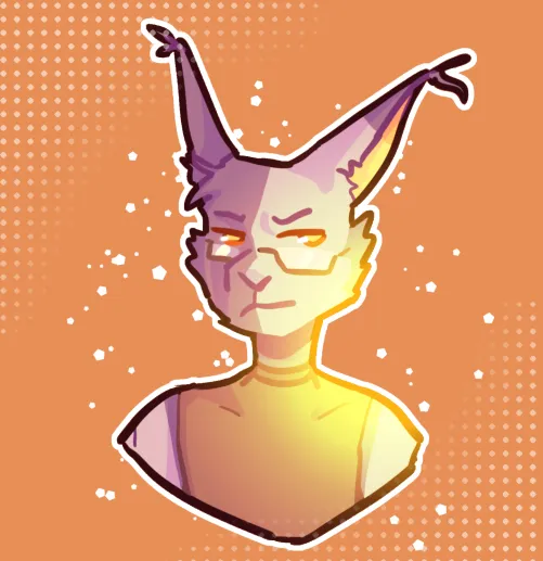 Thumbnail OC Art Portrait by Tess_072: Stunning Furry Character Design