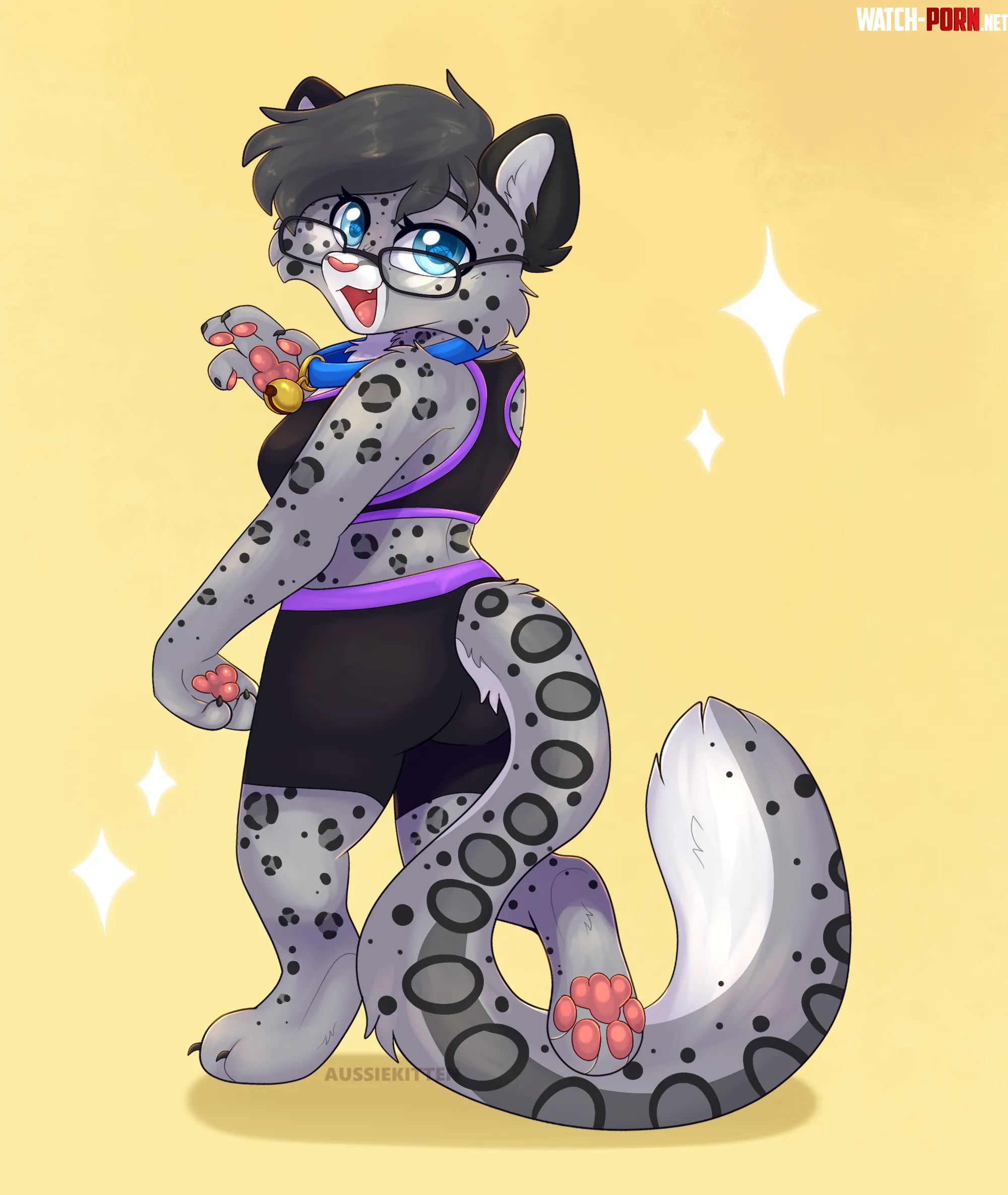 Oh Hello there   Piece for nekothesnep by Aussie_Kitten_