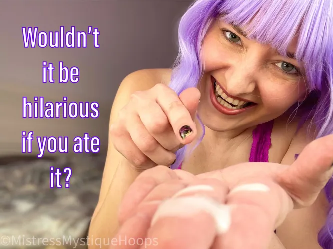 Thumbnail Exploring the Joy of Laughter with MistressMystiqueHoop: A CEIcaptions Delight