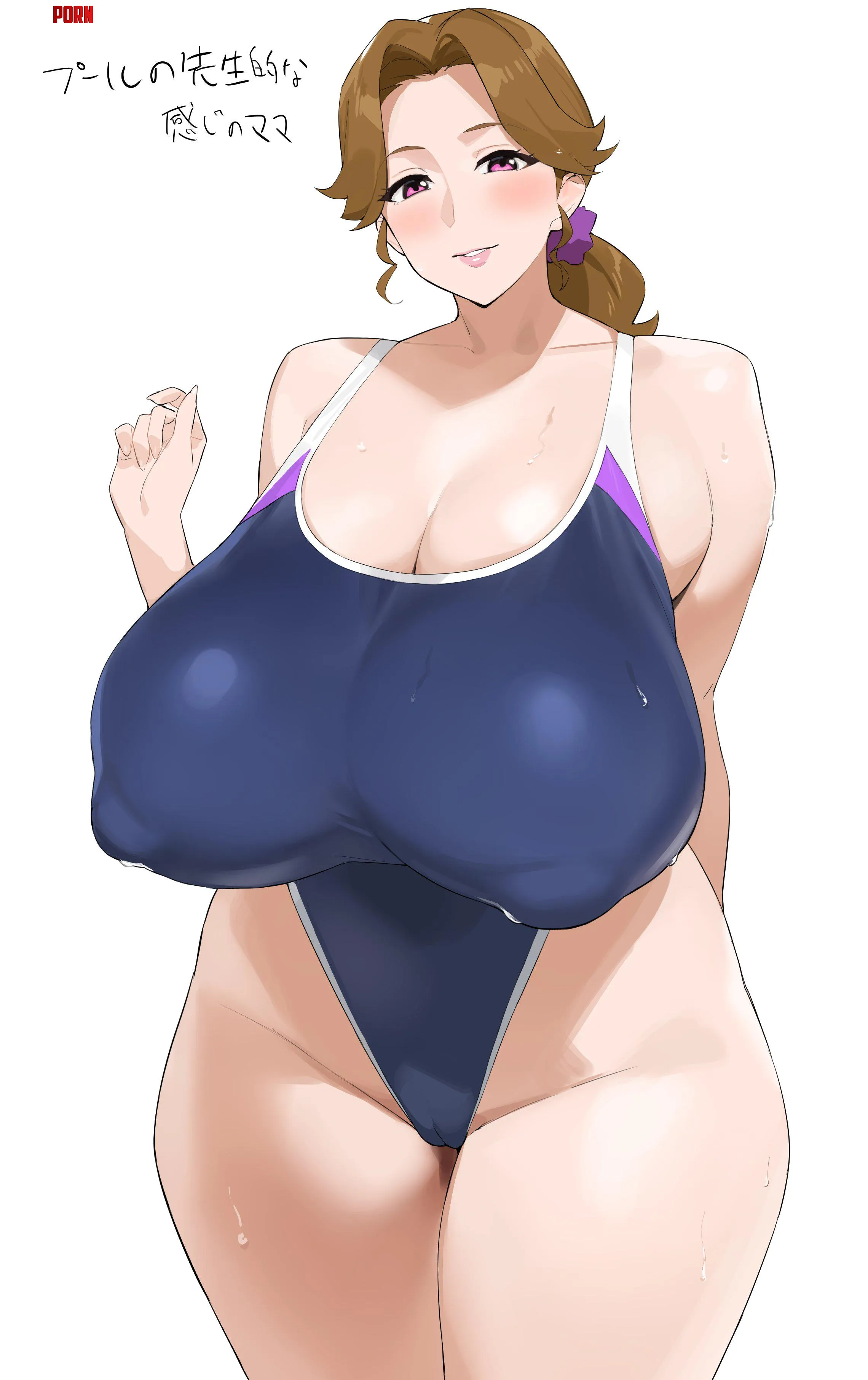 Swimming Coach ENGAWUMAIDwayne Hakkai 2 Original by llamanatee