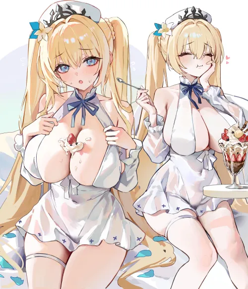 Thumbnail Ice Cream & Boobs Delight Combo by Marxsander2016 in BigAnimeTiddies