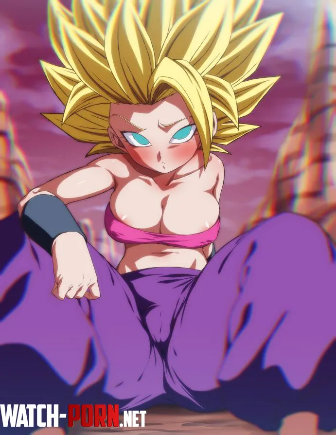 Caulifla taking a moment Dragon Ball Super rom by EvidenceOfDespair