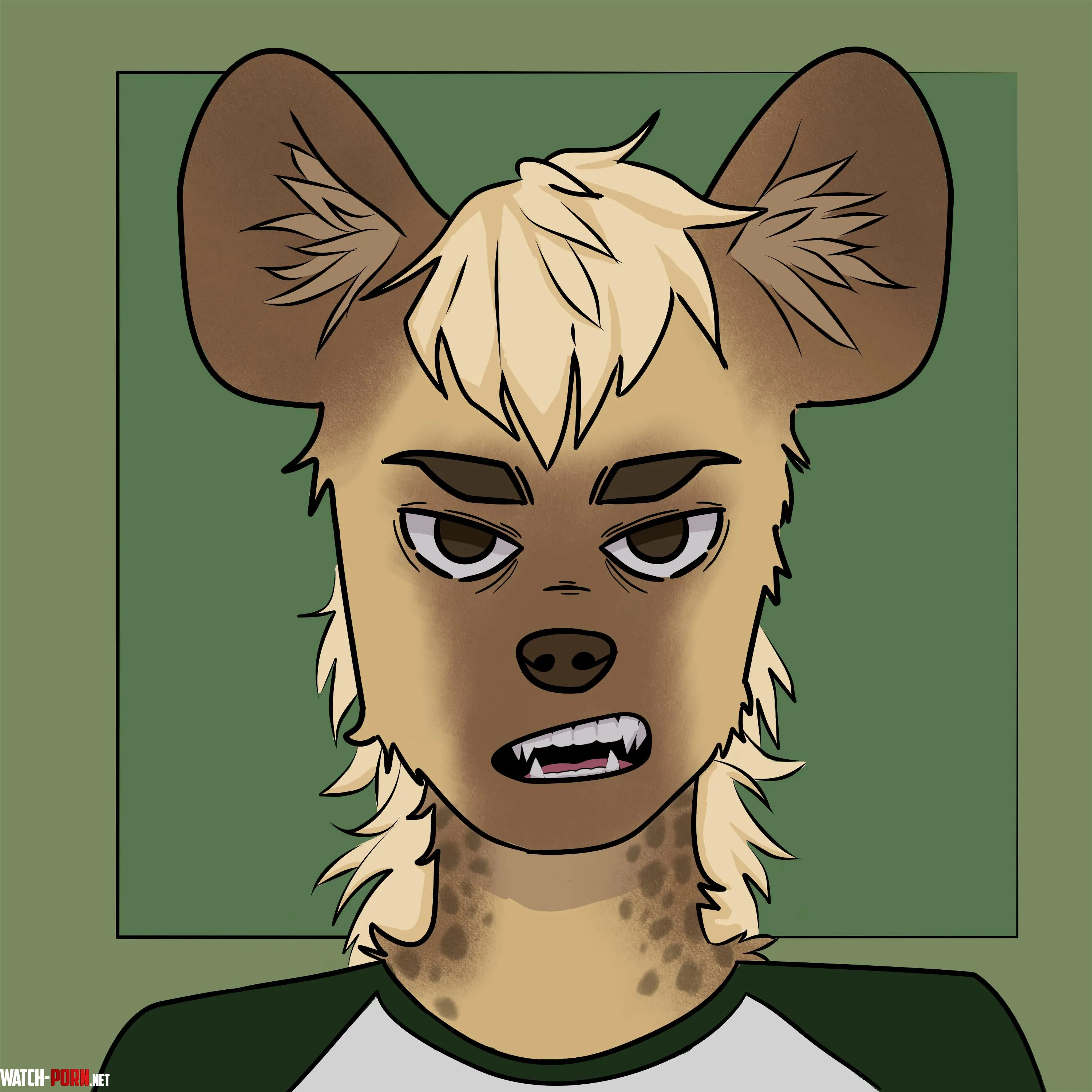 Warren Portrait art by me by forest-fur
