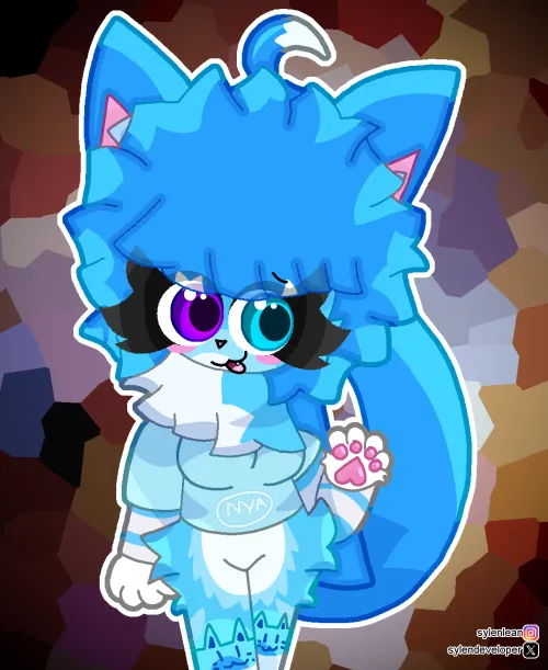Thumbnail Furry Artwork 258: Hawk 2 OC by Jakubkay027 | Created by SylenLean | Unique Furry Creation 