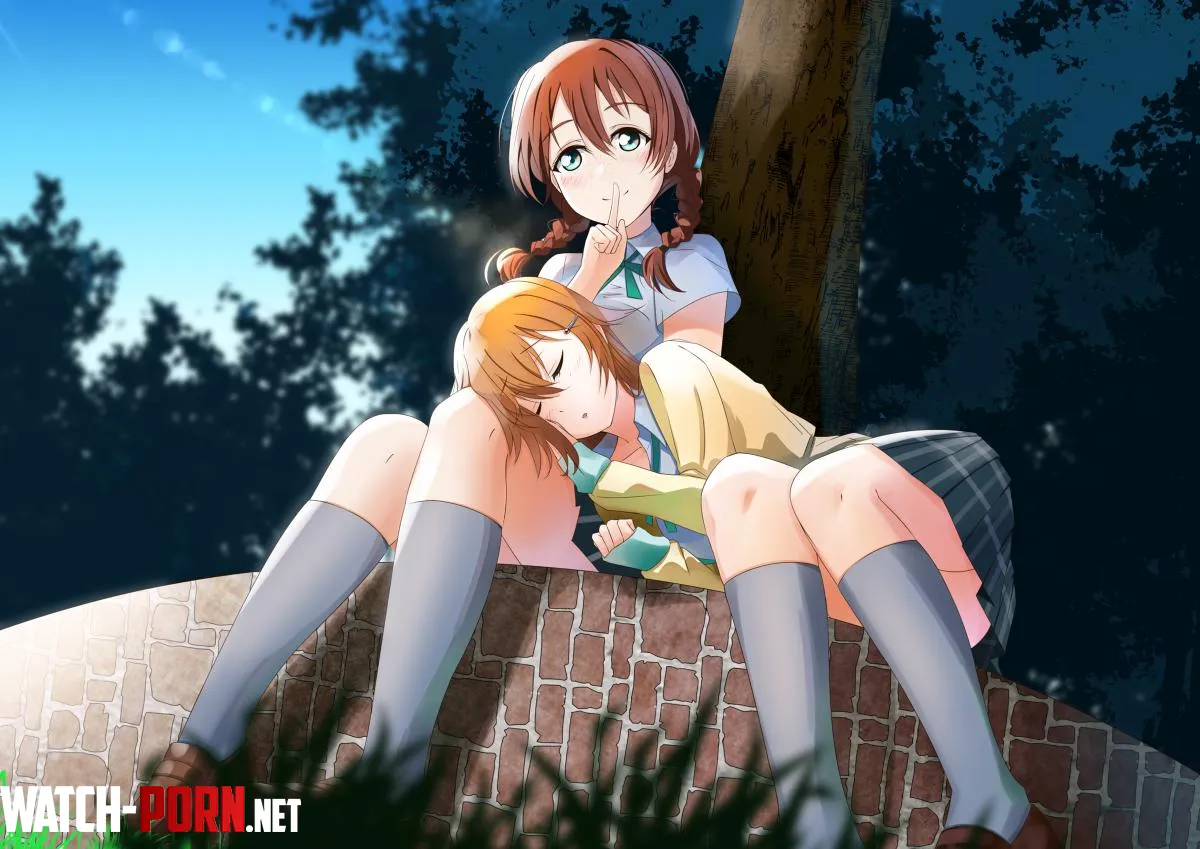 Sleeping on her lap Love Live Nijigasaki by AnimeChan39