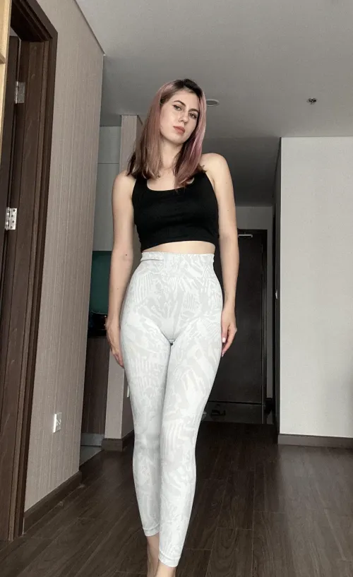 Thumbnail I think I look good in leggings by KendallWade9205: Embracing Confidence in Yoga Pants