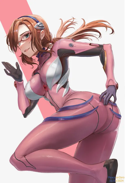 Thumbnail Pink MariMakinami Nikke x EVA: A Bold Creation by Author PracticeExtreme4945 in the AnimeBooty Category