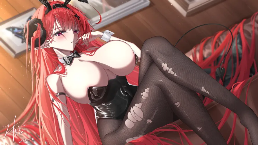 Thumbnail Bunny Hindenburg z shitei ero Blue Archive: BigAnimeTiddies - Author: llamanatee