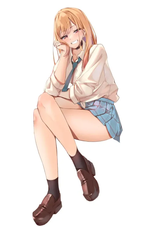 Thumbnail Charming Charm: Marin's Gorgeous Legs and Smile by iAloloy