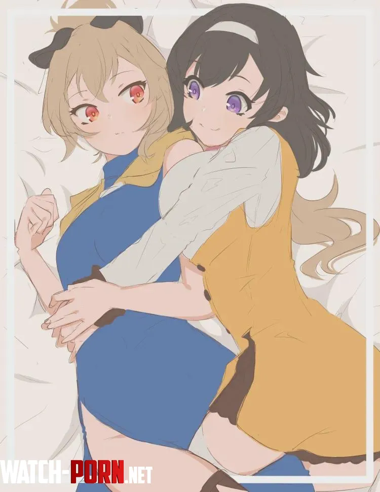 Akari and Menou from The Executioner and Her Way of Life by MarekPPP