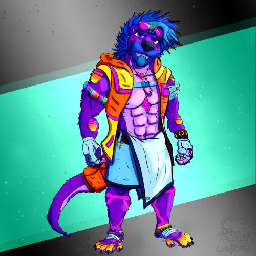 Thumbnail Furry Artist Spotlight: September LukaTheOtt by Author MacheteTigre