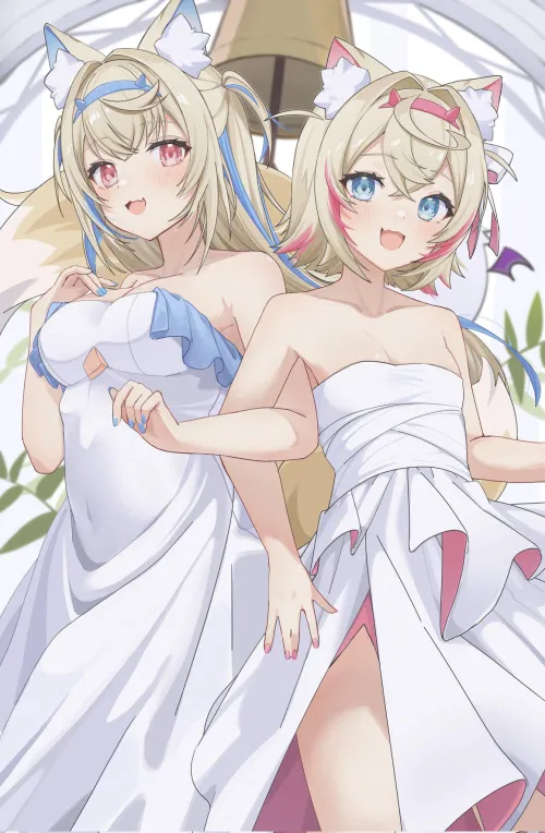 Thumbnail Join oreci2 in the Magical Journey of FUWAMOCO Wedding in Hololive
