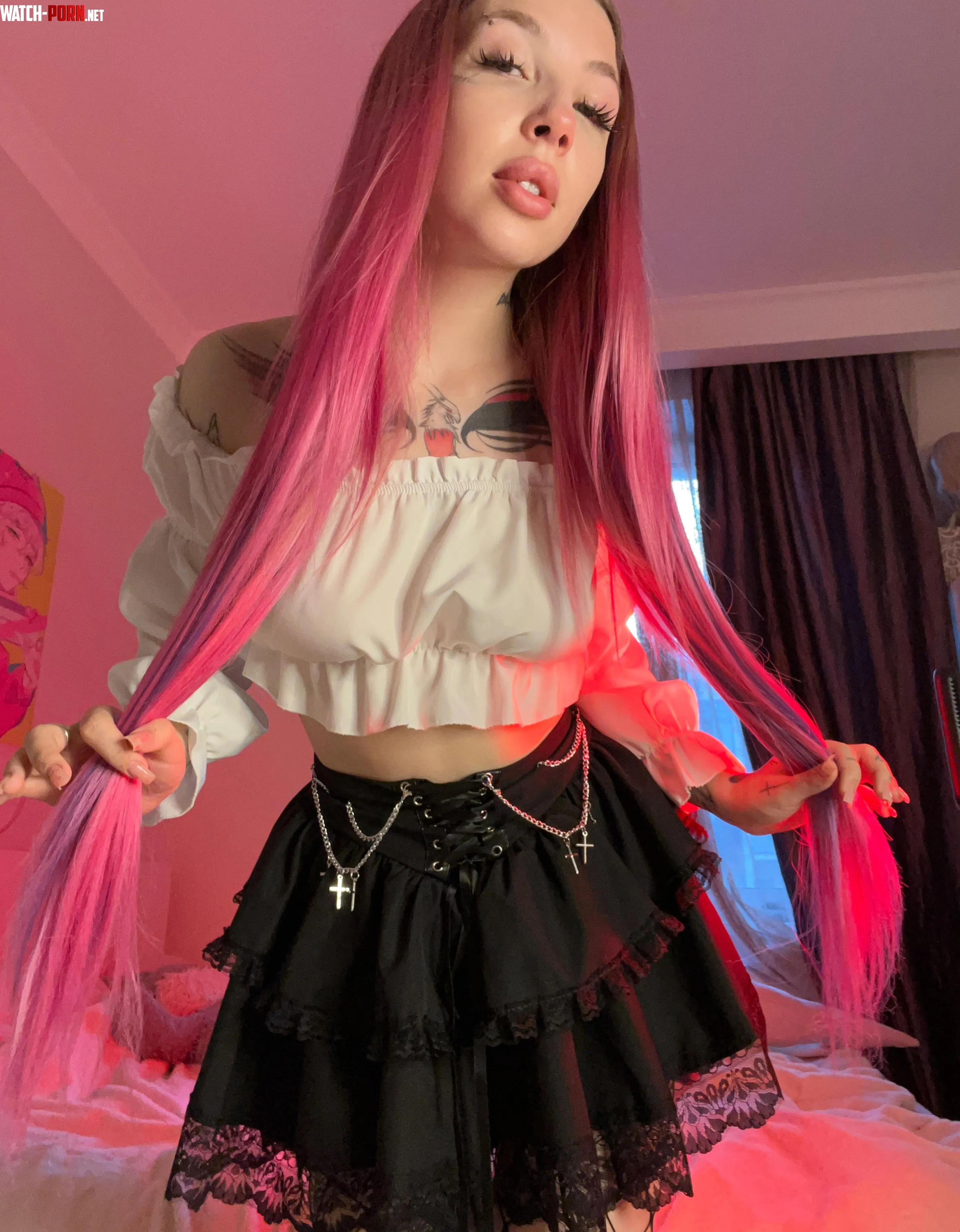 my hair is so long I look like Rapunzel by Wonderfullbabyy