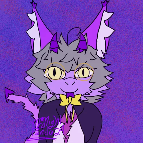Thumbnail Adorable Fluffy Dragons Art by MidnightPandaX in Furry Category