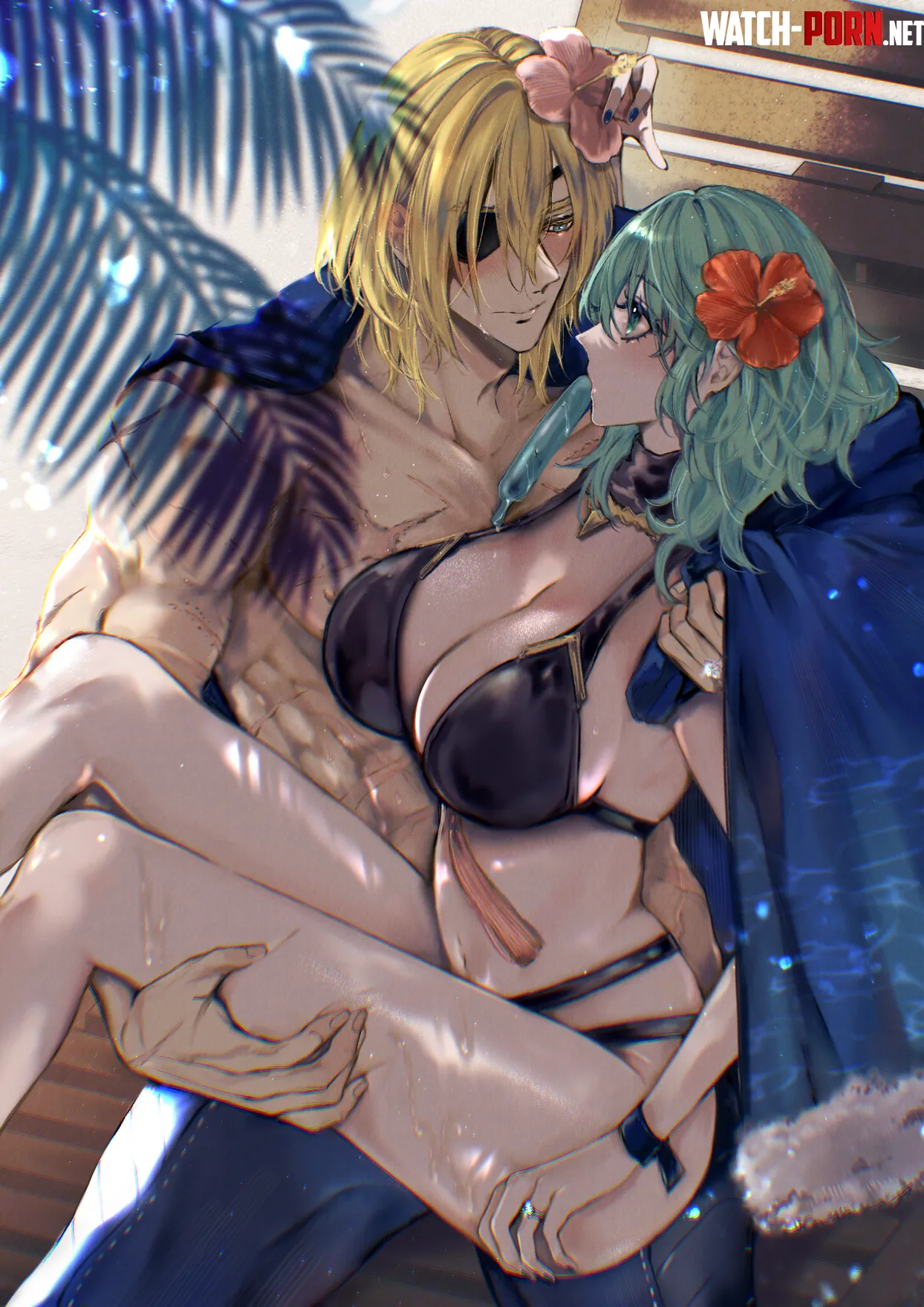 Dimitri Feeling Byleths Thickness by Terran117