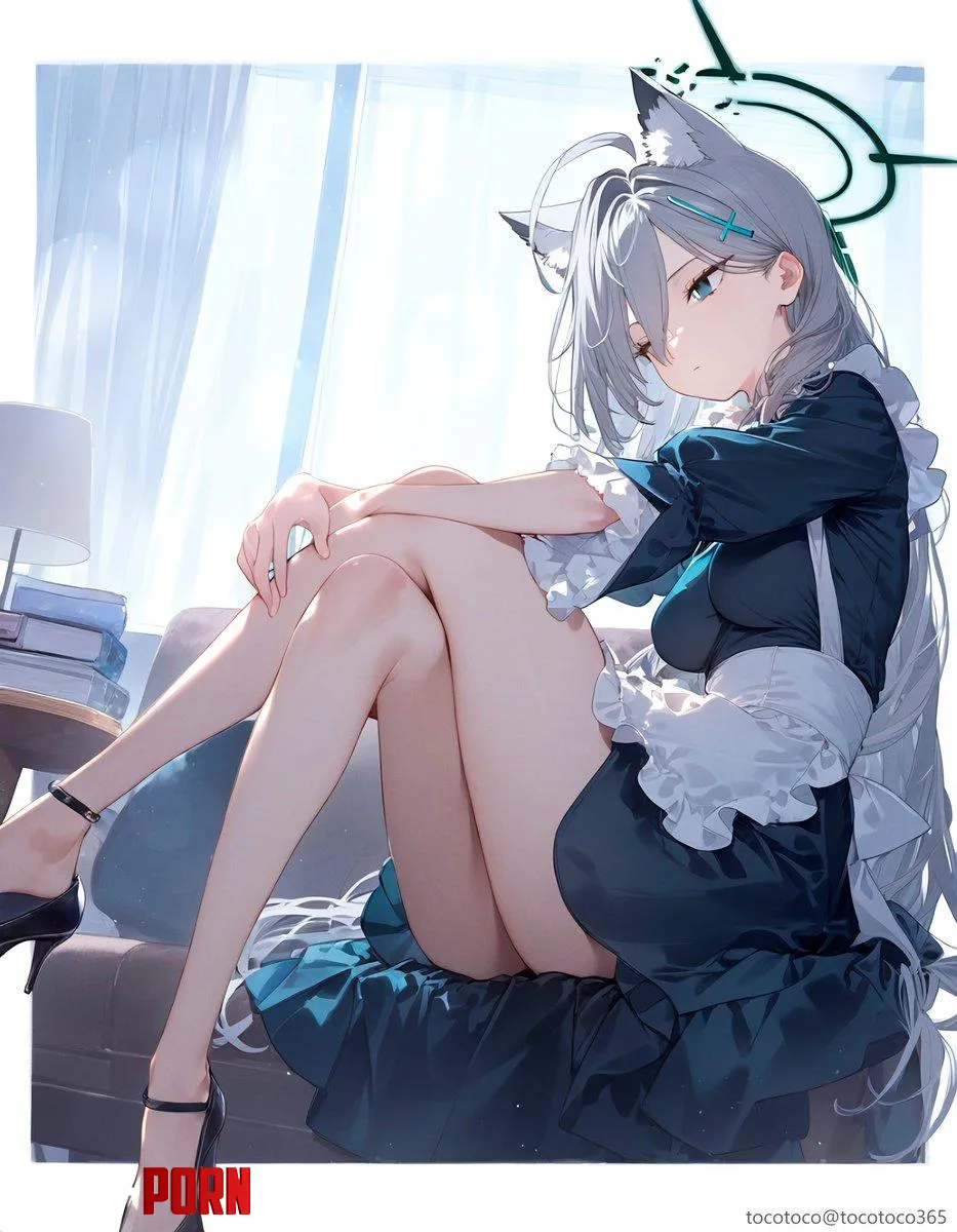 Maid Shiroko Terror Blue Archive by CheetahSperm18
