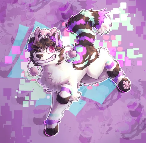 Thumbnail Art Trade with My Friend: A Furry Collaboration by GabberSlander