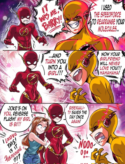 Thumbnail IT WAS ME BARRY by GRS MTF | Transformative Tale by DarthFetish | Explore the World of Metamorphosis