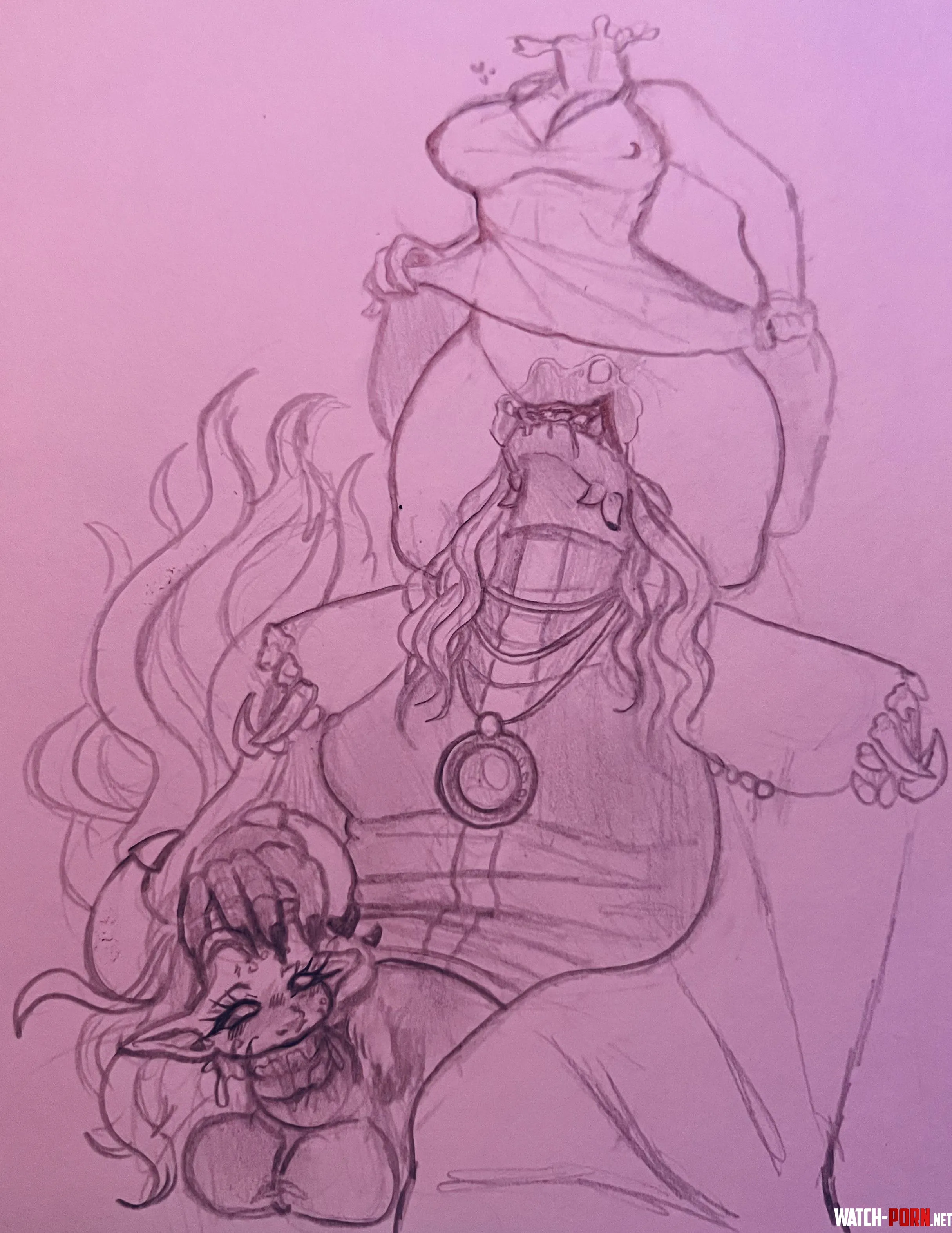 Even monsters want monsters Ghost girls are all the rage these days OC by Arma_dread