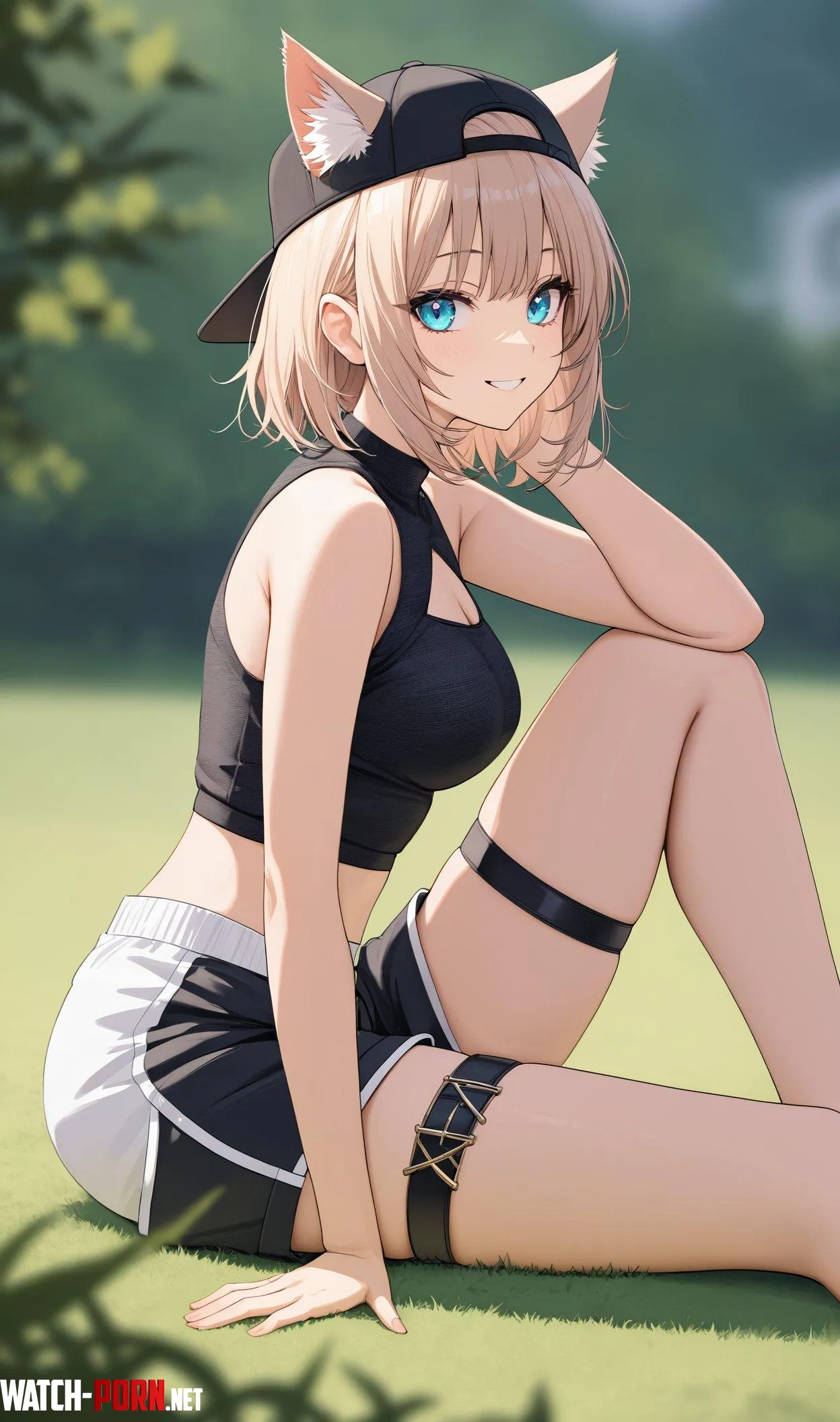 Casual Neko Girl by CheetahSperm18