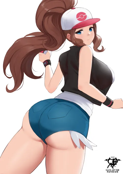 Thumbnail Hildas Backside in Pokemon Kaosart: Exploring the Art by Terran117 in the AnimeBooty Category