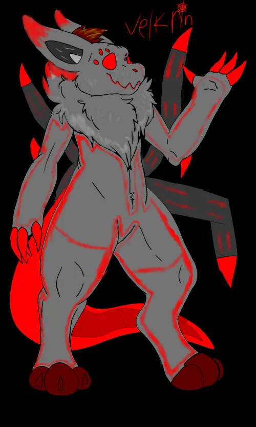 Thumbnail Velkrin Black Widow Furry by Lumino-: A Captivating Furry Tale