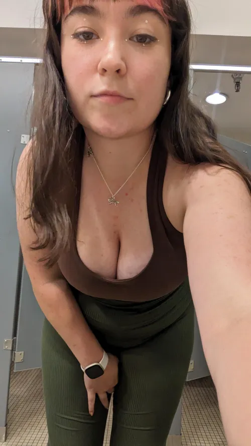 Thumbnail Boredom Strikes During Class: A Day in the Life of DelilahTheBaker | Cleavage Exploration