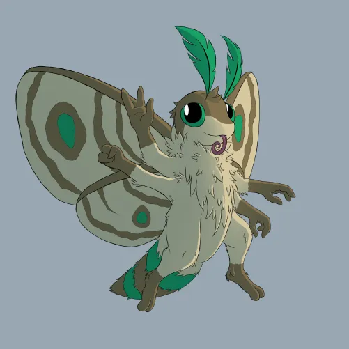 Thumbnail Furrik524's Furry Tale: Exploring the World of Chimka the Moth