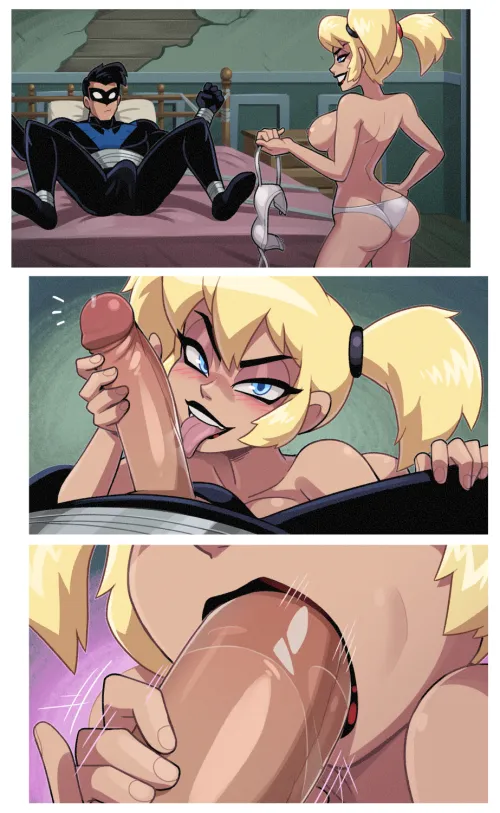Thumbnail Harley and Nightwing Rule 34 - Exploring DatSkeleButtt's DC Fandom with asap_pocki