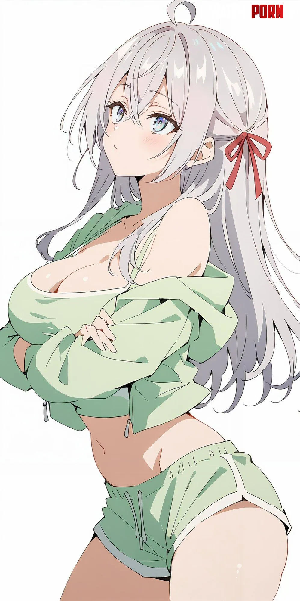 Alya in Green Roshidere by CheetahSperm18