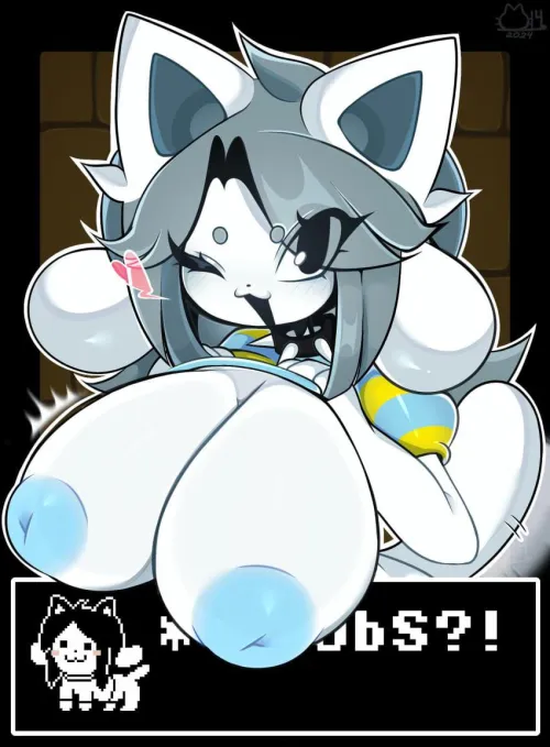 Thumbnail Controversial Content Alert: Temmie Temmie Reveals Her Breasts - An In-Depth Look by CharaDreemurr420 | UnderTail Category