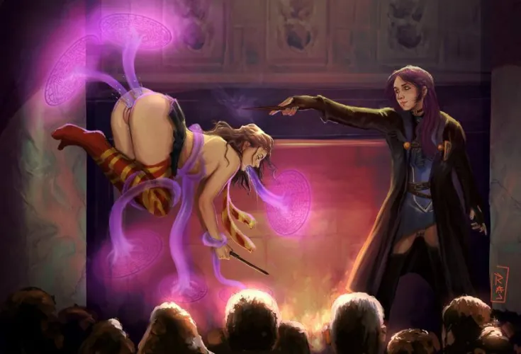 Thumbnail The Smartest Witch's Humiliating Defeat by Rajdraw | harrypotterporn