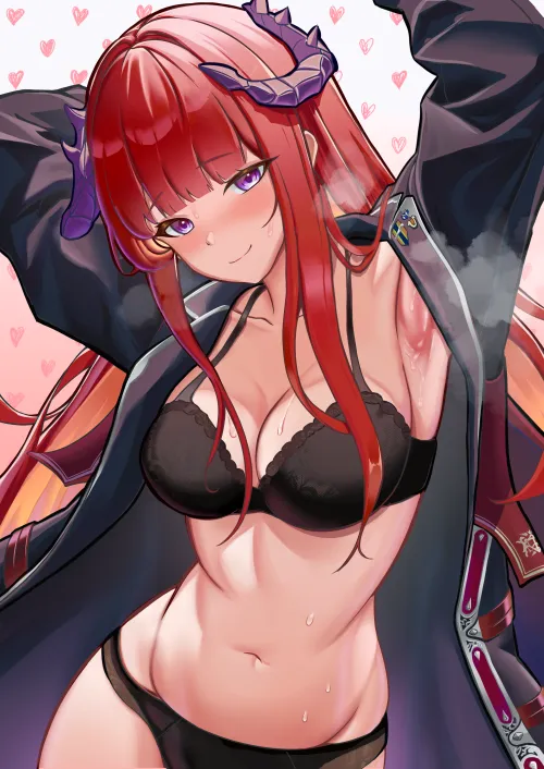 Thumbnail Unveiling Bagpipe Paper Dog Arknights by TheRoySez in the Realm of Animearmpits