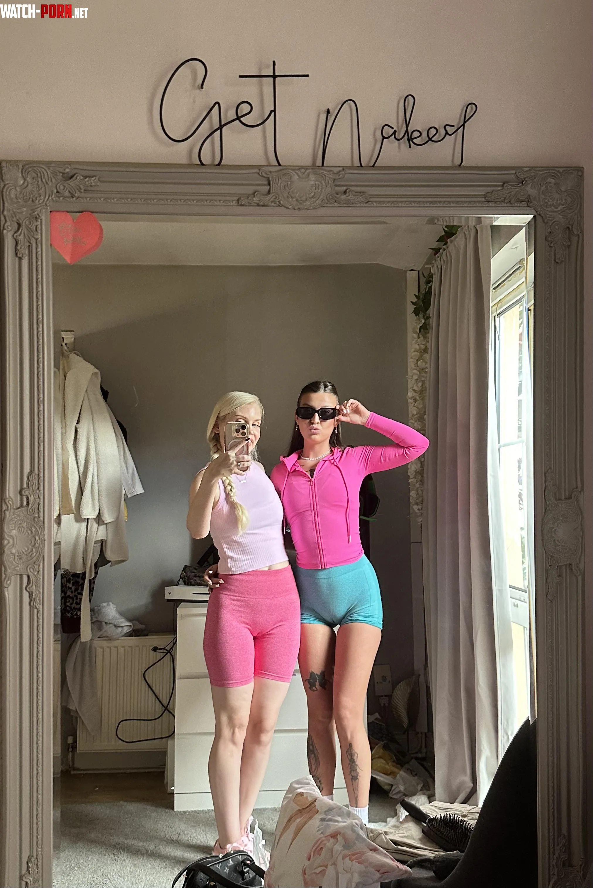 Our legs have pretty pussies in between  by ittybityprettykitty