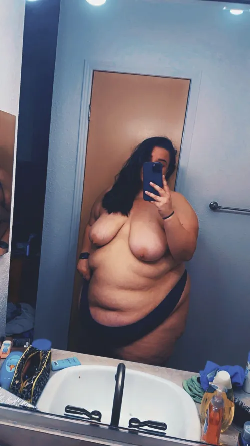 Thumbnail Curiosity Arises: Should I Make a Jiggle Video? - A SSBBW Query