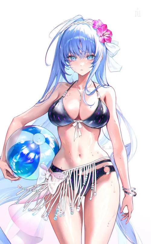 Thumbnail Ready for the Beach with CheetahSperm18 - animemidriff