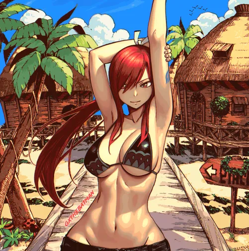 Thumbnail Charming Erza Scarlet in Ch 470: Fairy Tail Delight by GxTheBatmanYouTube