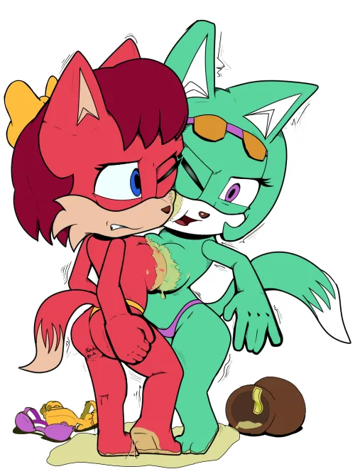 Thumbnail Rockthatrocks' SonicPorn Fiction: Fiona and Sonar Adventure