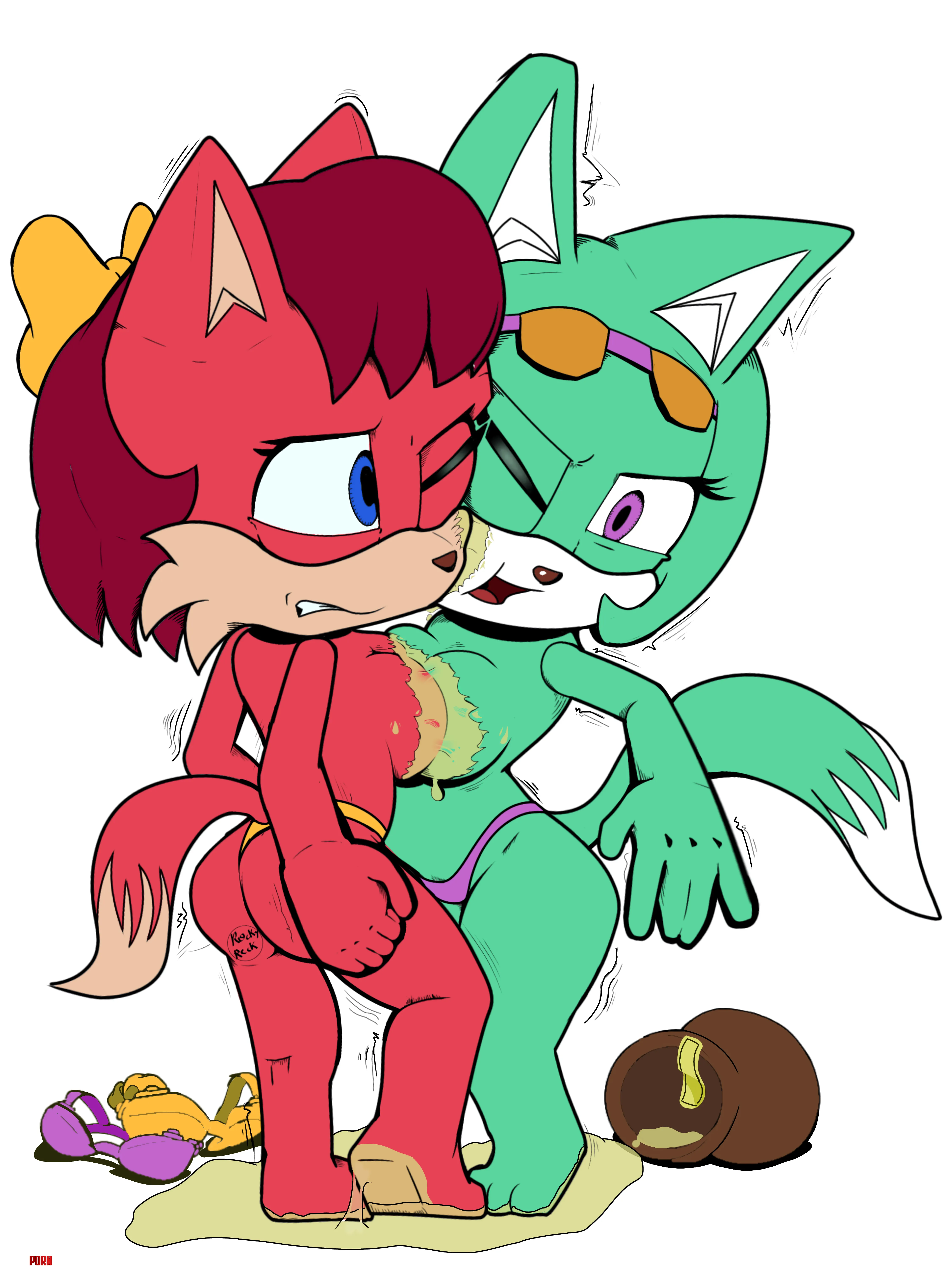 Comm Fiona and Sonar stuck by rockthatrocks