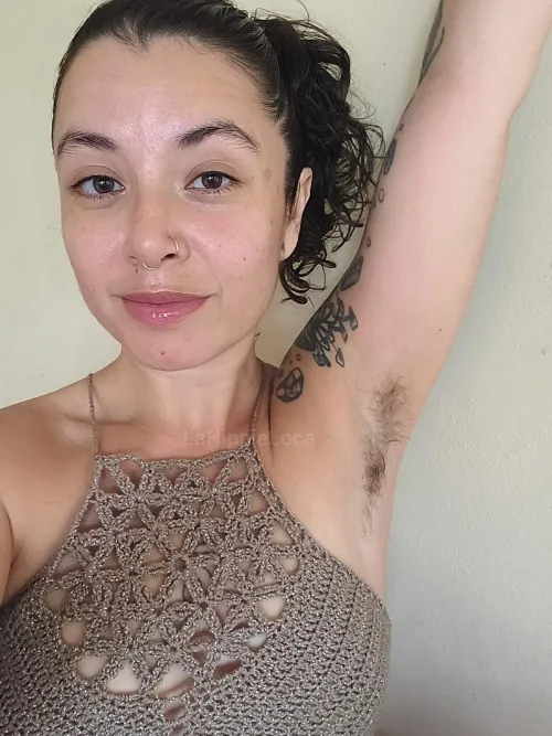 Thumbnail Lick to Wetness: LaHippieLoca's Sensual Journey in HairyArmpits