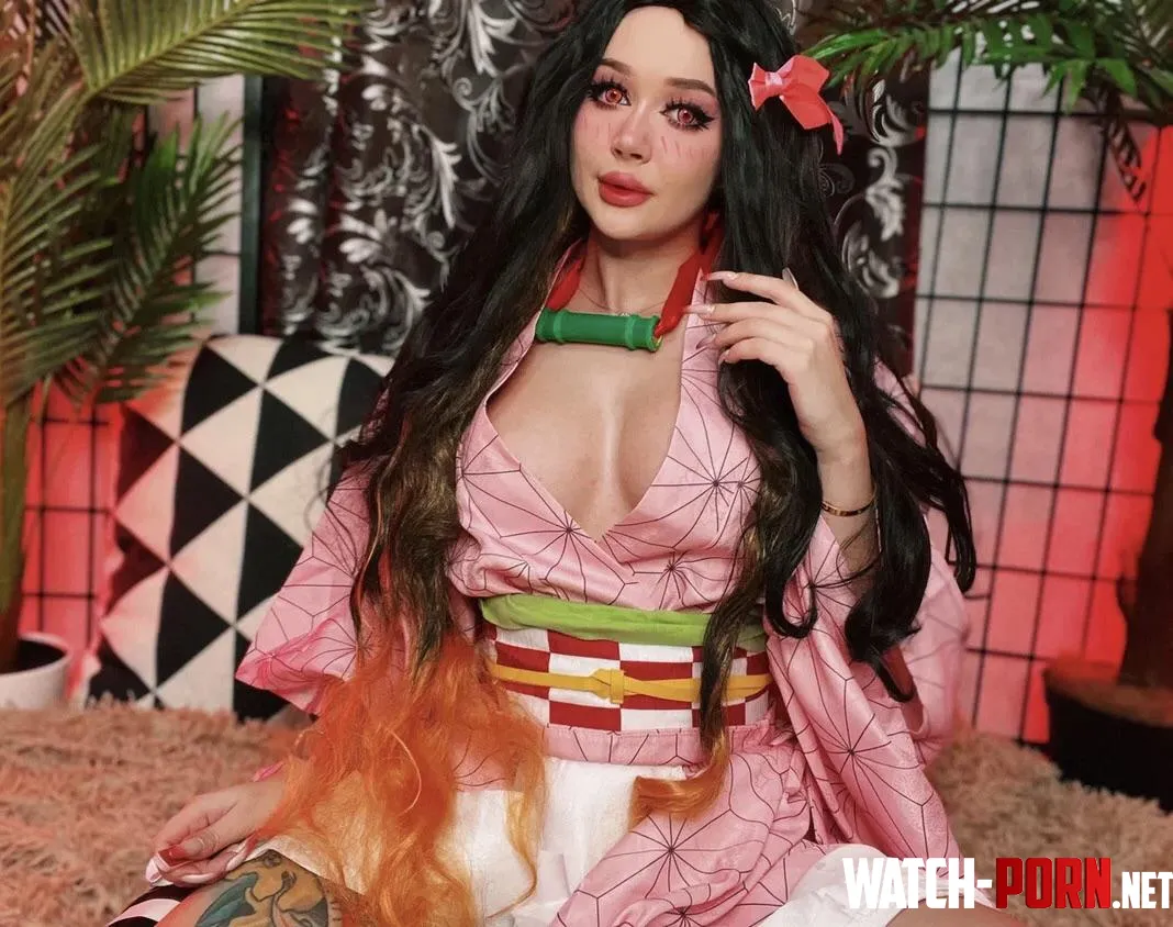 Nezuko from Kimetsu no Yaiba by Purple Bitch  by im_purplebitch