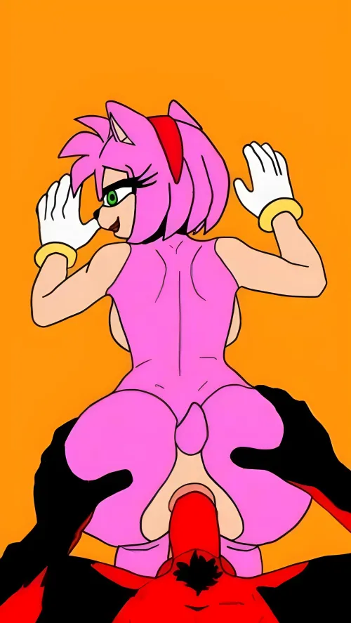 Thumbnail SonicPorn: Amy Embraces Gachafox's Passion - Gachafoxythepirate