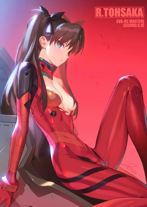 Thumbnail Enjoying Rin Tohsaka Crossover by cumqueen997 | Dive into pantsu Category