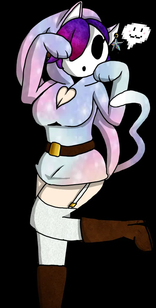 Thumbnail Cat Shy Gal Art Adventure in mariorule34 Category