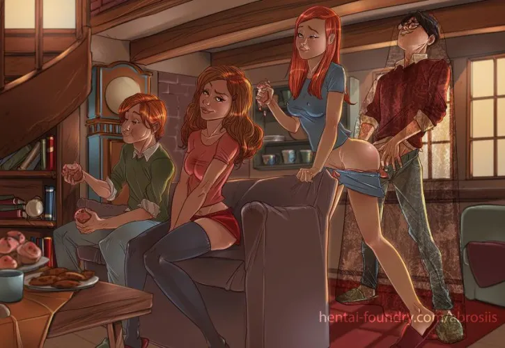 Thumbnail Two Teenagers, an Invisibility Cloak, and a World of Hormones: Exploring 'Abrosiis' by Alstice in the Harry Potter Porn Category