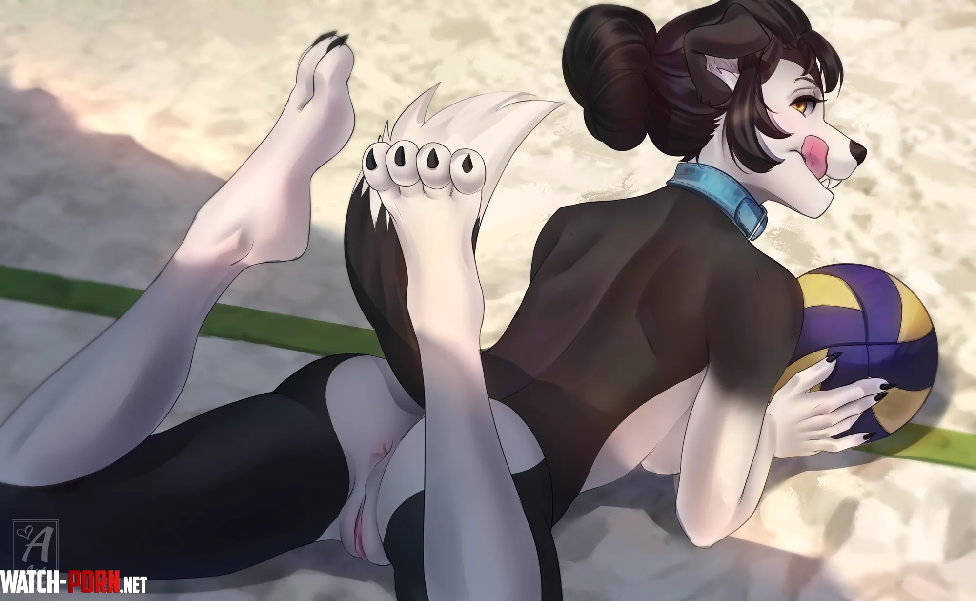 Fallen in the sand F ArtAbaddon by Debbytheugly